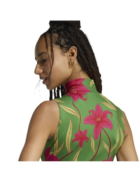Body Adidas Sportswear cuello redondo escote medio para mujer