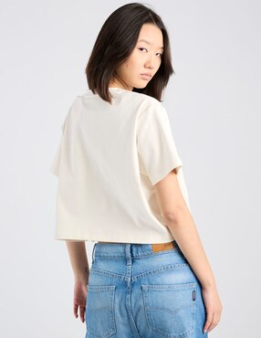 Playera manga corta Guess cuello redondo para mujer