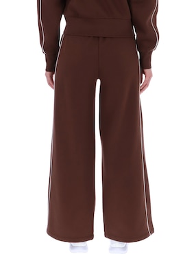 Pants acampanado Reebok con elástico para mujer