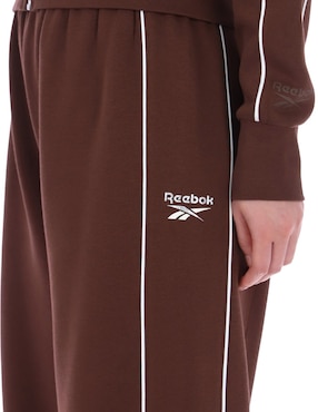 Pants acampanado Reebok con elástico para mujer
