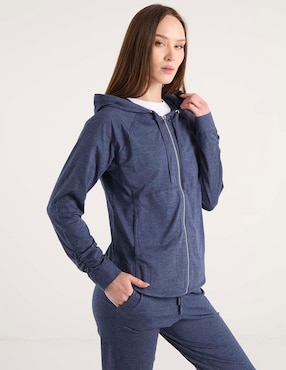 Sudadera con capucha y bolsa Dkny para mujer