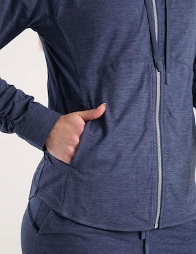 Sudadera con capucha y bolsa Dkny para mujer