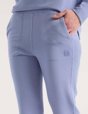 Pants regular Dkny con elástico para mujer