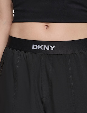 Pants regular Dkny con elástico para mujer