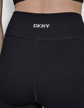 Pants regular DKNY con elástico para mujer