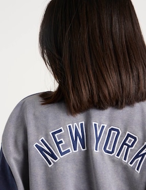 Chamarra bomber Mlb para mujer