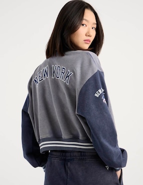 Chamarra bomber Mlb para mujer