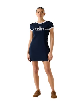 Vestido corto athleisure Guess para mujer