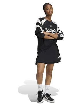 Falda mini Adidas Originals a la cintura