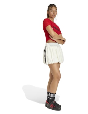 Falda mini Adidas Originals a la cintura