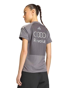 Playera manga corta Adidas Originals cuello redondo para mujer
