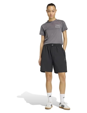 Playera manga corta Adidas Originals cuello redondo para mujer