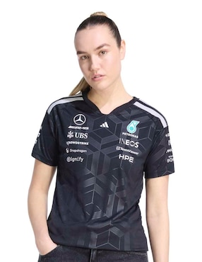 Playera manga corta Adidas Originals cuello redondo para mujer