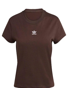 Playera manga corta Adidas Originals cuello redondo para mujer