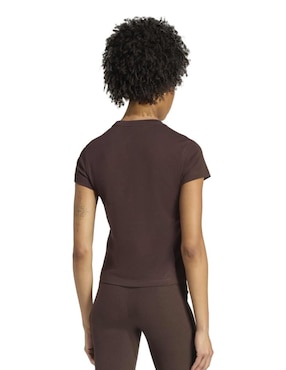 Playera manga corta Adidas Originals cuello redondo para mujer