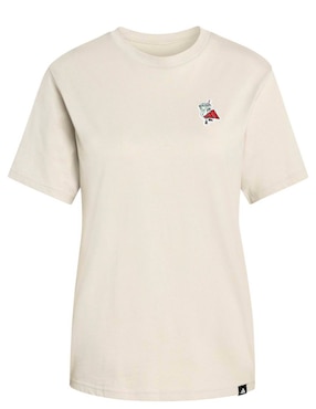 Playera manga corta Adidas Originals W Food T cuello redondo para mujer