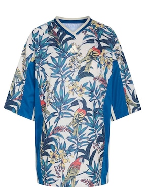 Playera manga corta Adidas Originals cuello redondo para mujer