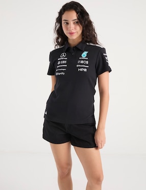 Playera tipo polo Adidas Originals para mujer