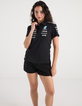 Playera tipo polo Adidas Originals para mujer