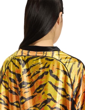 Vestido corto casual Adidas Originals F50 AOP JSY para mujer