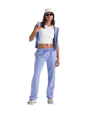 Pants straight The North Face con elástico para mujer