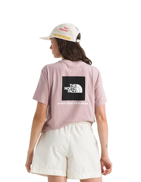 Playera manga corta The North Face Core Box NSE cuello redondo para mujer
