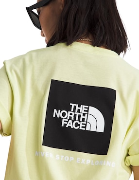 Playera manga corta The North Face Evolution Simple Dome Rlx cuello redondo para mujer