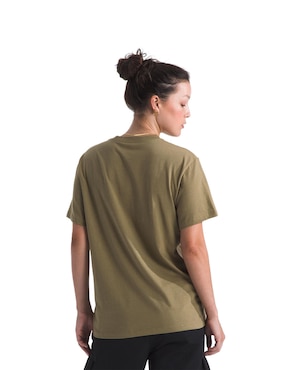 Playera manga corta The North Face cuello redondo para mujer