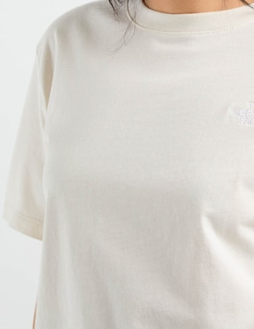Playera manga corta The North Face W Evolution Simple Dome Rlx Short Sleeve cuello redondo para mujer