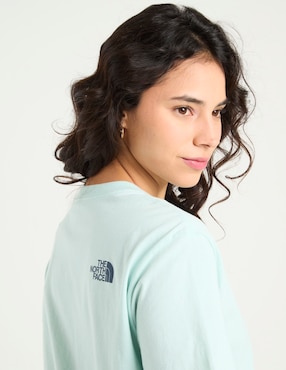 Playera manga corta The North Face cuello redondo para mujer