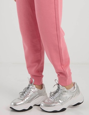 Pants regular Puma ESS Nature con elástico para mujer