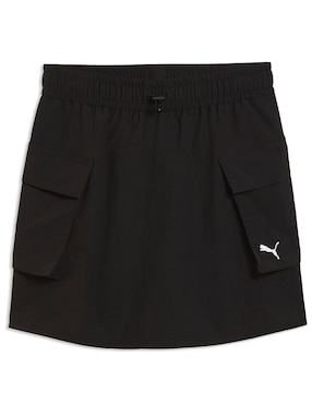 Falda corta Puma Wardrobe Essentials a la cintura