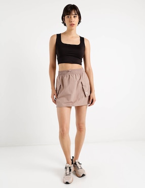 Falda corta Puma cintura alta
