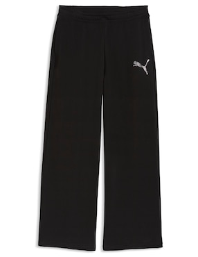 Pants Puma Ess Graphic Leo Luxe con elástico para mujer
