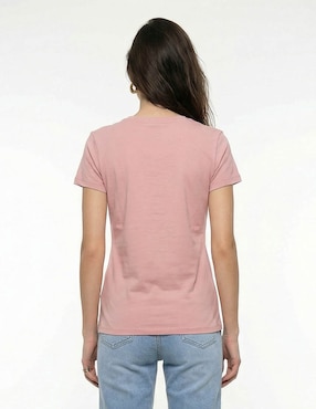 Playera manga corta Puma cuello redondo para mujer