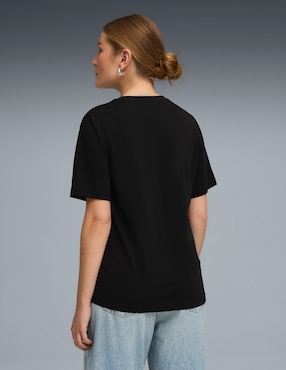 Playera manga corta Puma cuello redondo para mujer