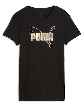 Playera manga corta Puma cuello redondo para mujer