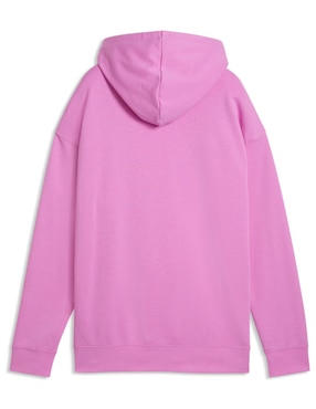 Sudadera con capucha y bolsa puma para mujer