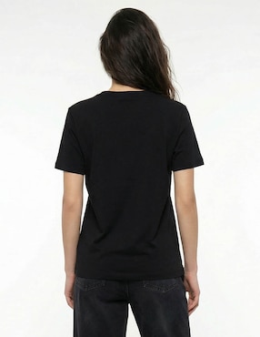 Playera manga corta Puma cuello redondo para mujer