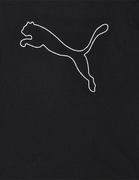 Playera manga corta Puma cuello redondo para mujer