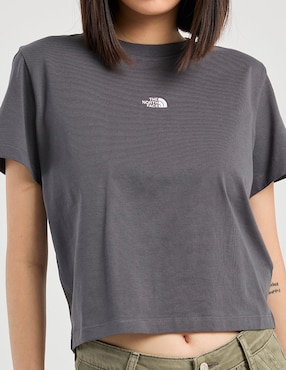 Playera manga corta The North Face cuello redondo para mujer