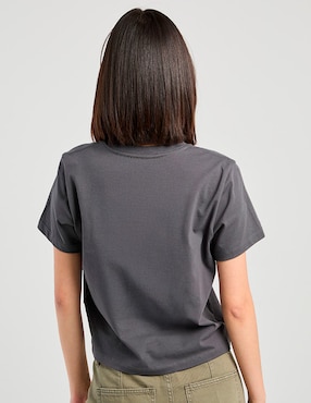 Playera manga corta The North Face cuello redondo para mujer