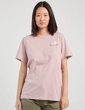 Playera manga corta The North Face cuello redondo para mujer