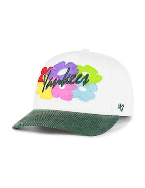Gorra visera curva correa ajustable casual 47 Brand New York Yankees para adulto