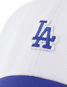 Gorra con visera curva correa ajustable 47 Brand Contemporary Los Angeles Dodgers para adulto