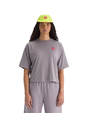 Playera manga corta The North Face cuello redondo para mujer
