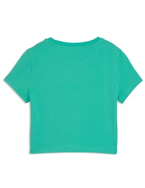Playera manga corta Puma Wardrobe cuello redondo para mujer