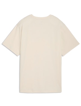 Playera manga corta Puma cuello redondo para mujer