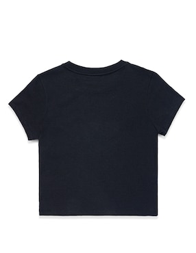 Playera manga corta Vans Starmarked Ss Baby Tee cuello redondo para mujer