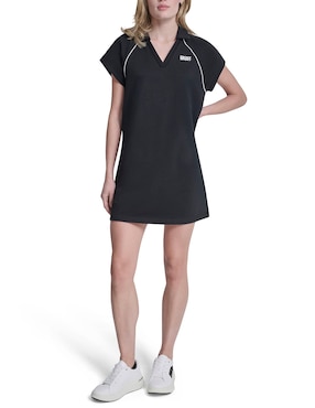 Vestido corto casual DKNY para mujer